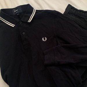 Fred Perry men’s s women’s m long sleeve shirt.